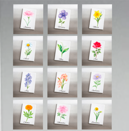 Flower of the Month Magnet